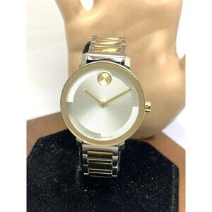Movado Women's Watch 3600825 Bold Swiss Quartz Two Tone Stainless Steel 34mm